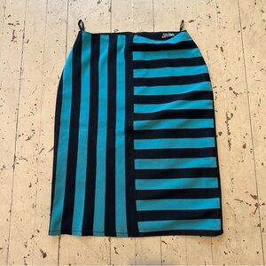 1986 Jean Paul Gaultier Russian Constructivist Pencil Skirt